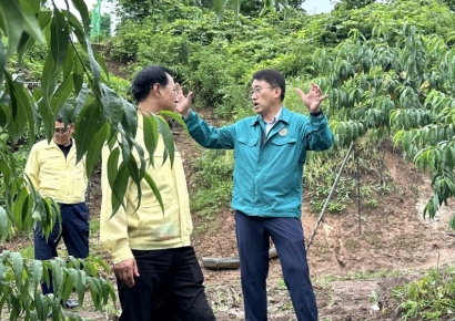 서국동 NH농협손보 대표, 호우피해 현장 점검 나서