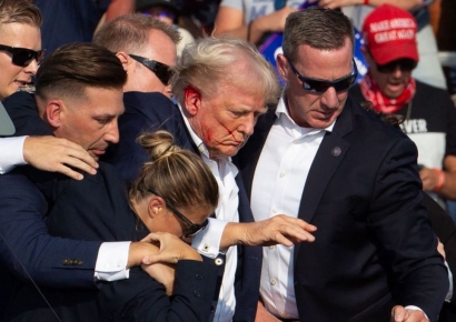 "경찰, 트럼프 총격 직전 범인 조우"…불거지는 경호 실패론