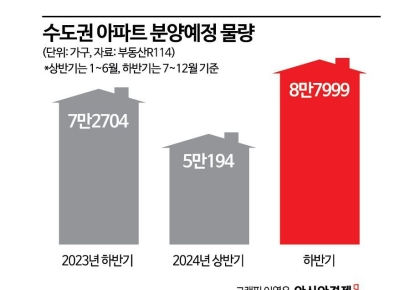 '20억 로또' 단지까지…수도권 8만 가구 쏟아진다[실전재테크]