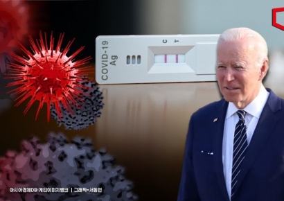 바이든, 코로나19 재확진...불붙는 고령 논란(상보)