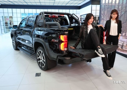 [포토] 거친 오프로드도 문제없다, 올 뉴 콜로라도