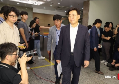 [포토] 출근하는 신임 유상임 과기부장관 후보자