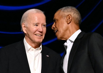 오바마, 사퇴 바이든에 "최고의 애국자"