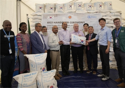 '韓 쌀 1.5만t' 세계식량계획 통해 방글라데시 거주 로힝야 난민에 전달