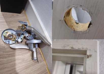 "아기는 거실서 울고 문은 안 열리고"…4시간 화장실 갇힌 아빠 '패닉'