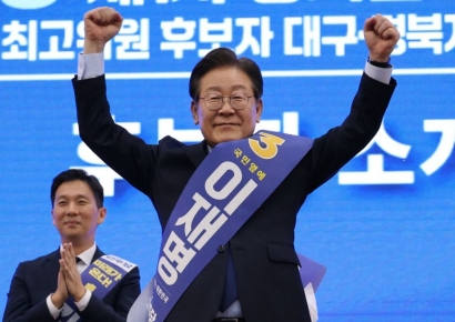 이재명, 대구에서 94.7% 최고 기록…누적 91.7%(종합2보)