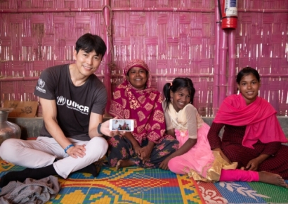 "끊임없이 정치적 공격 가해져"…정우성, 9년 만에 유엔 난민대사 사임