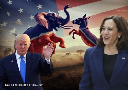 해리스 부통령 "대선 후보돼 트럼프 이길 것"(상보) 