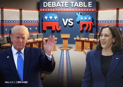 트럼프 "해리스와 토론 원해…바이든과 별다르지 않을 것"