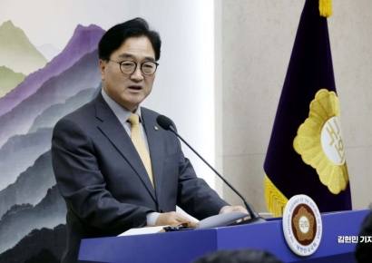 [포토] 우원식, 與 방송법 중재 거부에 "채상병 특검법도 처리"