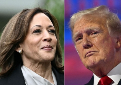 "美폭스뉴스, 9월 트럼프-해리스 토론회 초청"