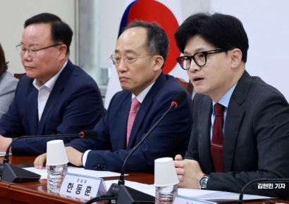 한동훈 "채상병특검법 두고 與 분열?…하나로 뭉쳐 착각이란 거 보여주겠다"