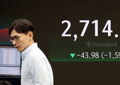 [포토] 미 증시 영향 코스피 하락 출발