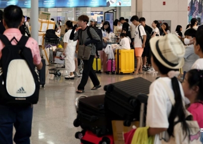 [포토] 해외로 떠나는 휴가객들