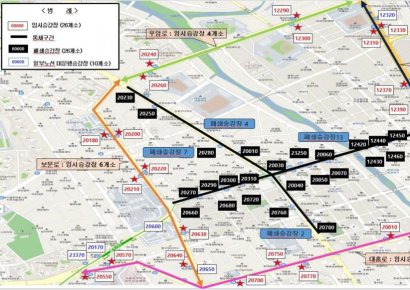 대전 '0시 축제' 기간 시내버스 29개 노선 우회 운행