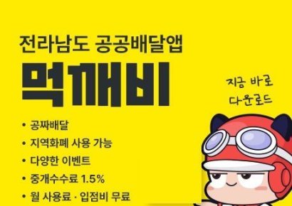 두 돌 맞은 전남 공공배달앱 '먹깨비' 누적 매출 200억 돌파