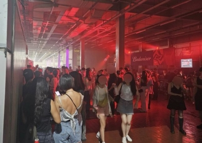 '5명 호흡곤란' 성수동 음악공연 중단…페기 구 "속상하다"