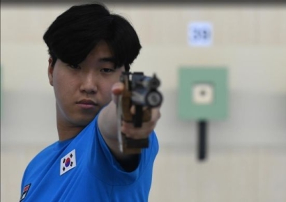 ‘사격계의 기적’ 이원호 4위…‘아쉽다, 동메달 사냥’[파리올림픽]
