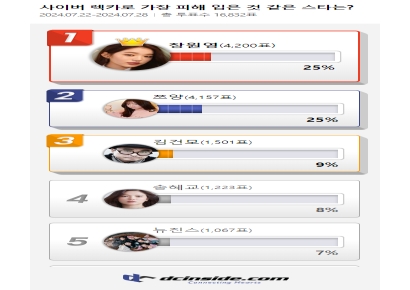 사이버렉카에 가장 많은 피해 2위는 쯔양…1위는