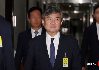 [포토] 정보위 출석하는 조태용 국정원장