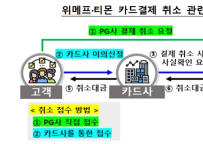 금감원 "PG사, 카드결제 취소 요청 따를 의무 있어"