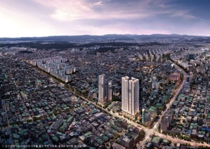 계약금 5%, 1차 1천만원 정액제 ‘대전 에테르 스위첸’ 혜택 눈길