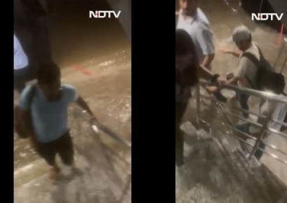 지하방서 공무원 꿈꾸던 20대 3명 폭우참사…인도 학생들 분노 왜?