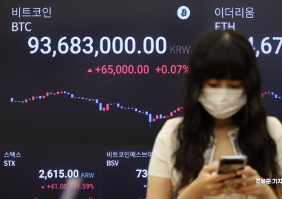 [포토] 상승하는 비트코인 