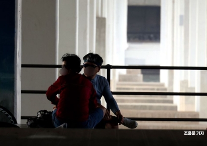 [포토] 다리밑이 가장 시원해