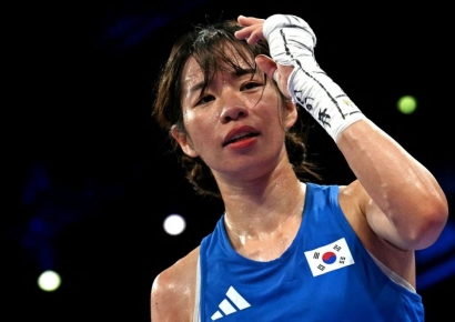 임애지, 8강 진출…여자 복싱 사상 첫 메달 도전[파리올림픽]