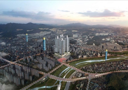 ‘유성 하늘채 하이에르 그라운드’ 단지 내 상가 주목