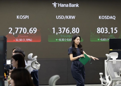 코스피, 기관·외국인 순매수에 1%대 상승 마감