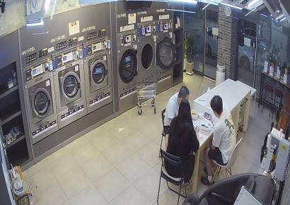 "세탁은 안하고 왜 야식을"…무인세탁방 황당모습에 업주 허탈