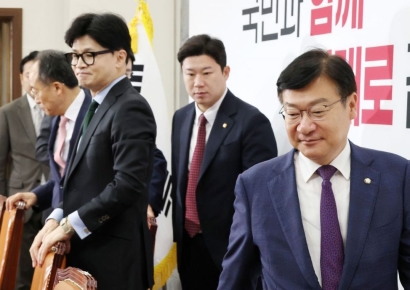 한동훈, 정책위의장 조만간 결정…송석준·김성원 등 거론