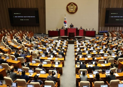 '25만원 지급법' 국회 본회의 통과…野 단독 처리