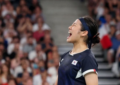 안세영 '금빛 스매시' 분수령은 8강…야마구치와 맞대결[파리올림픽] 