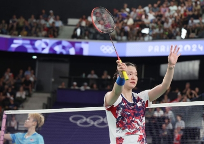 배드민턴 女 단식 김가은, 3세트 접전 끝 석패…8강행 불발[파리올림픽]