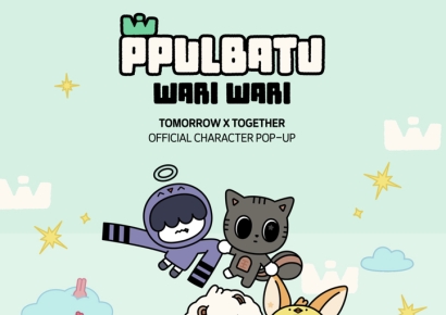 빅히트 뮤직, 더현대 서울서 투바투 캐릭터 팝업 오픈