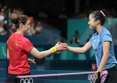 [파리올림픽]'삐약이' 신유빈, 결승 좌절…동메달 조준