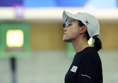 [파리올림픽]'0점 한 발'…김예지, 25ｍ 권총 본선 탈락
