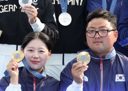 "양궁 다관왕 계보는 계속된다"…임시현·김우진 '3金' 정조준[파리올림픽]
