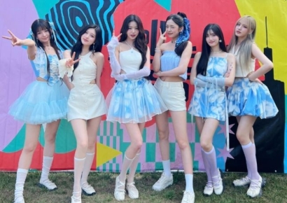 美 시카고 달군 아이브…'롤라팔루자' 데뷔 무대서 존재감 각인