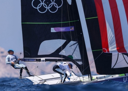 '갤S24 울트라' 파리 올림픽 요트 경기 생중계 지원