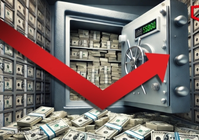 '달러 약세'에 외환보유액 넉 달 만에 반등