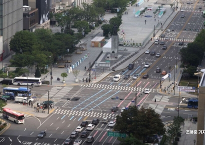 [포토] 평소보다 한산한 출근길