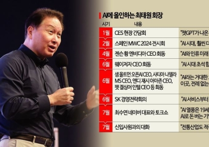 최태원, SK하이닉스 찾아 "HBM 이후 수익 모델 고민해야"