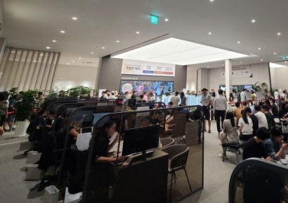 ‘힐스테이트 도안리버파크’ 방문객 발길 이어져