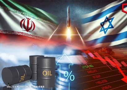 겨우 잡은 물가 다시 자극하나…중동분쟁에 치솟는 유가