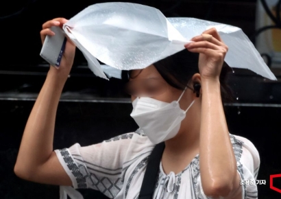 [포토] 비 안올줄 알았는데