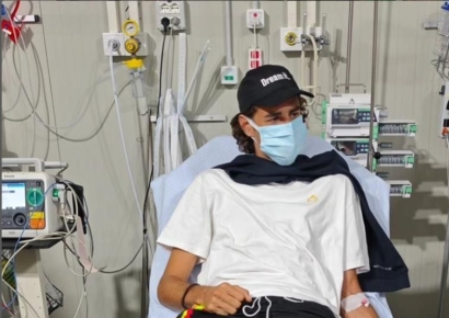 "옆구리 심한 통증"…예선 이틀 앞, 응급실간 우상혁 라이벌 [파리올림픽]